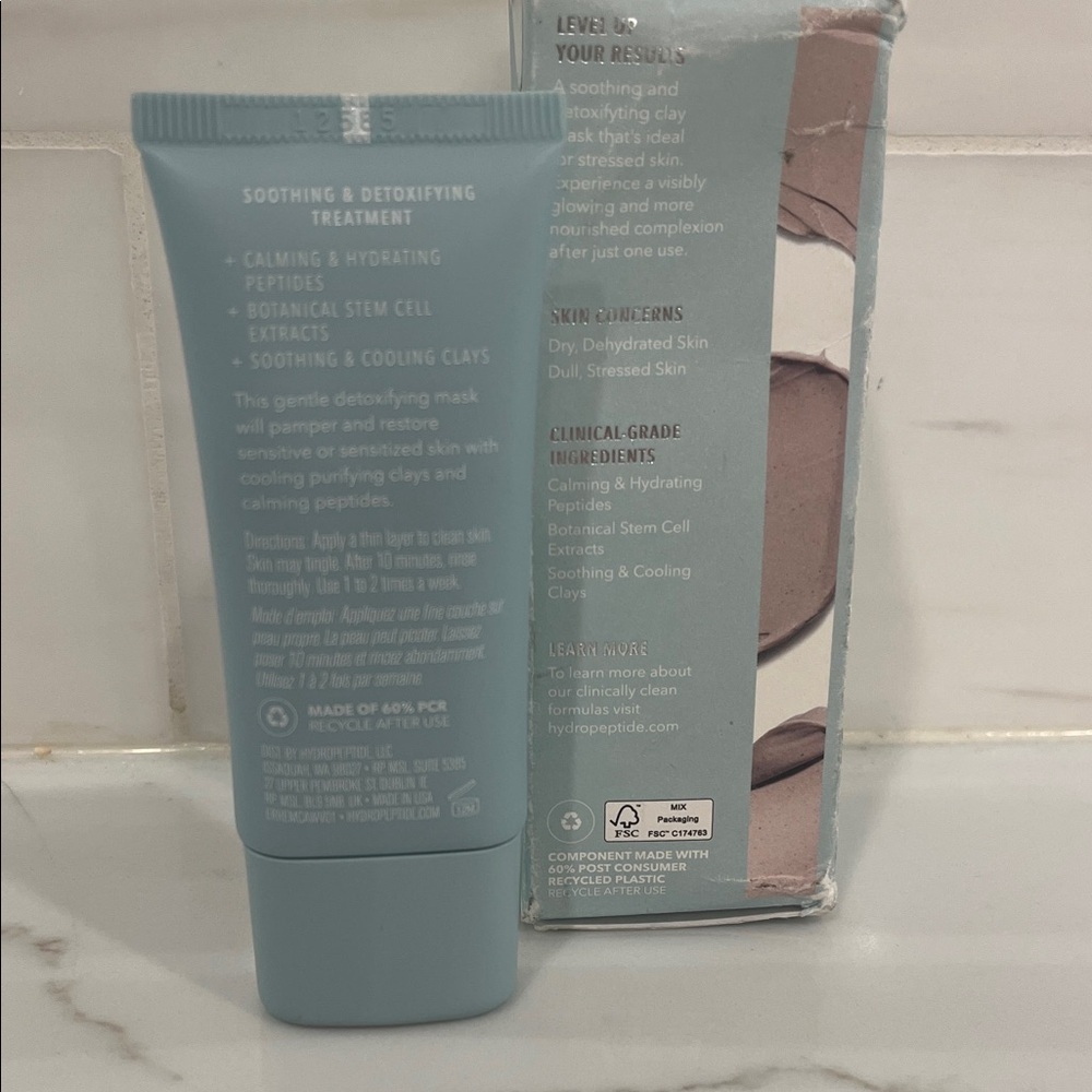 HydroPeptide Calming Mask in Soft Blue - Picture 6 of 10